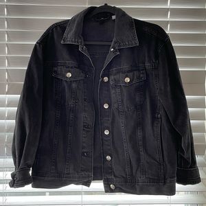 Black Jean Jacket